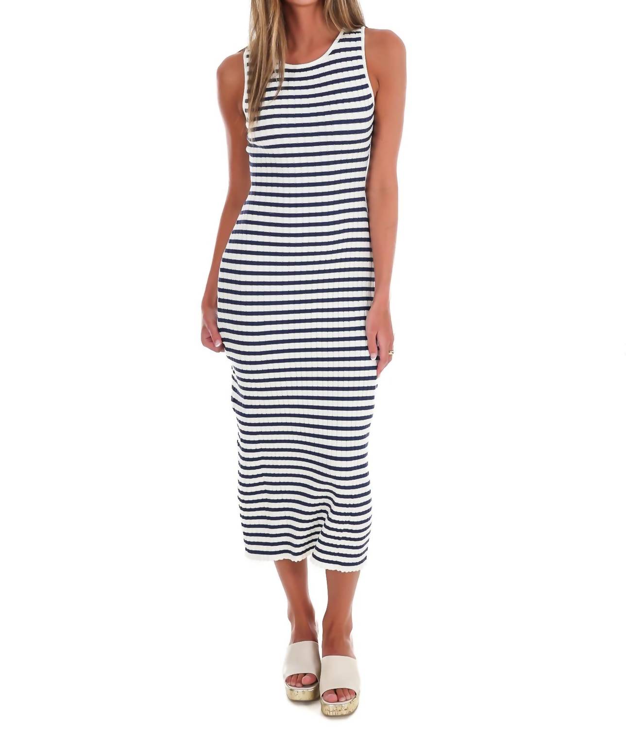 Le Lis - Sweet Land of Liberty Striped Midi Dress