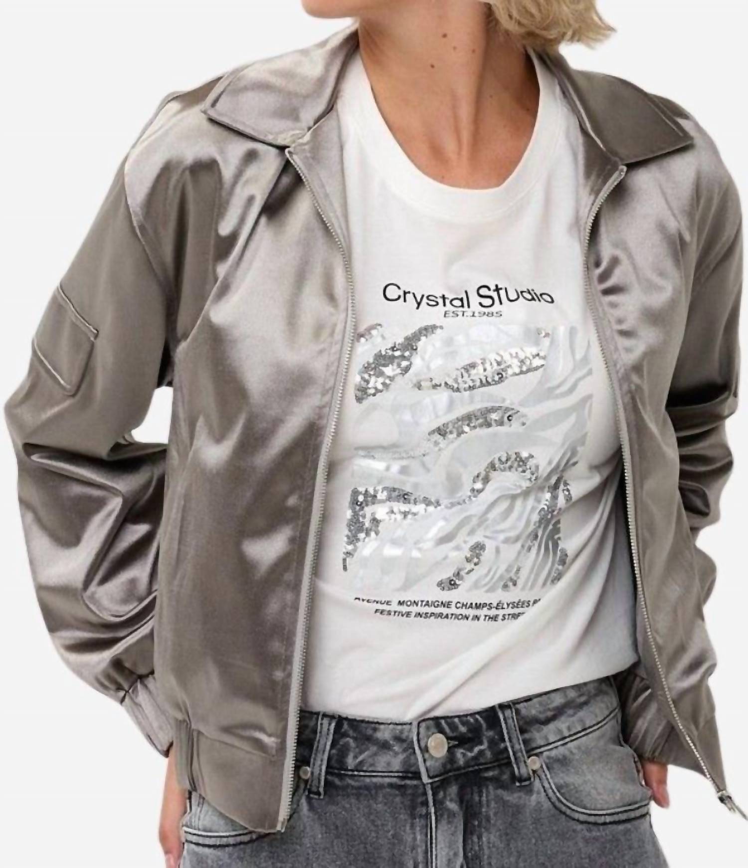 Esqualo - Metallic Jacket