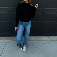 Mono B - Malibu Raglan Sleeve Turtleneck Sweater