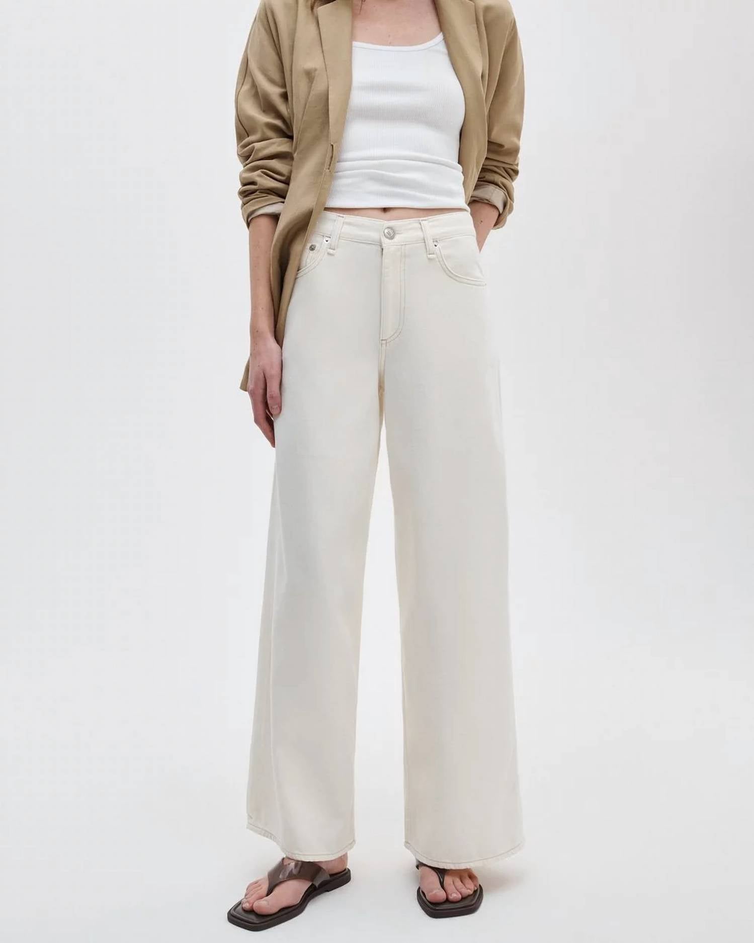 Rag & Bone - Sophie High-Rise Ultra Wide Jeans