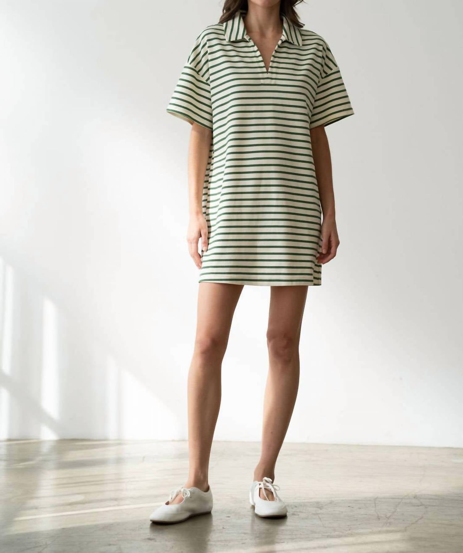 Elle Grey - Harbor Breeze Striped Dress