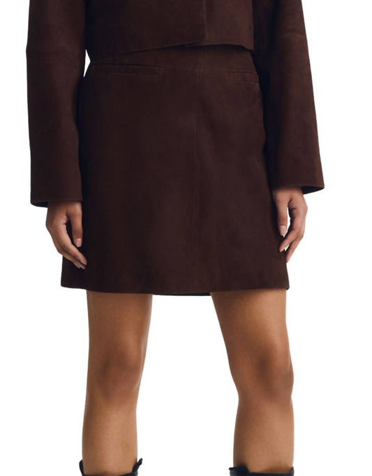 Melissa Nepton - Morissa Suede Skirt