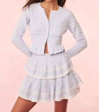 Loveshackfancy - Rogan Pointelle Knit Cardigan