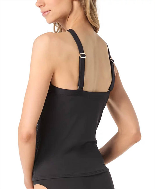 Michael Kors - Studded High Neck Tankini