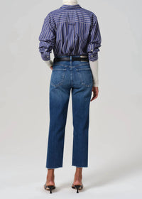 Citizens of Humanity Palma Straight Leg Jeans in ambry - women's jeans - detail view