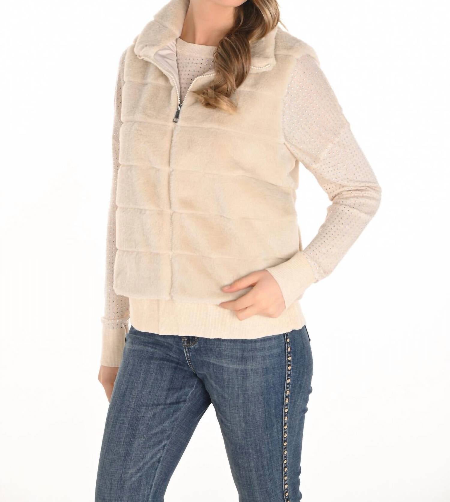 Frank Lyman - Women's Faux Fur Vest
