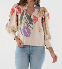 Emily Mccarthy - Linen Hampton Top
