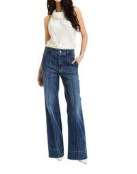Tractr - Women's Front Seam Trouser Jeans