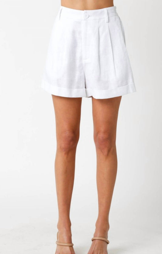 Olivaceous - Linen Short