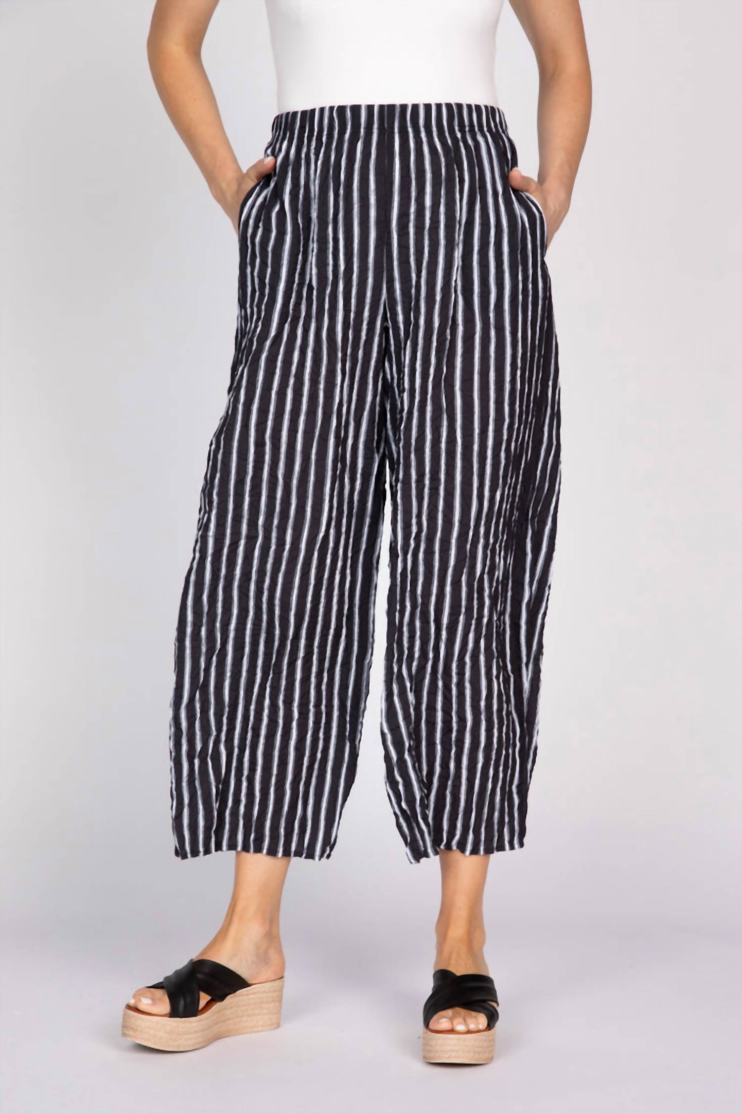 Olivia By Habitat - SOL Stripe Easy Flood Pant
