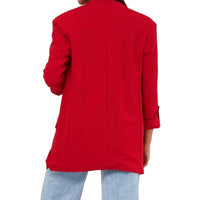 Boom Boom Jeans - Front Knit Crepe blazer