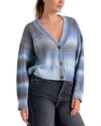 Elan - Ombre Sweater Cardigan