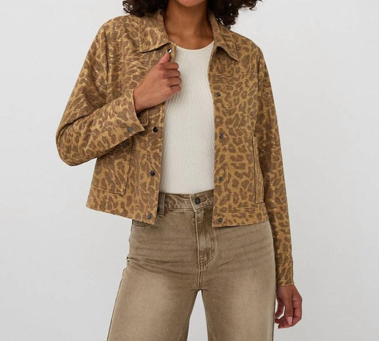 Esqualo - Leopard Print Jacket