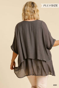 Umgee - Layered Tunic Top - Plus