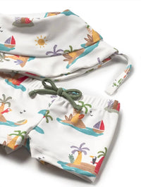 Mayoral - Boy's Bathsuit Set With Hat
