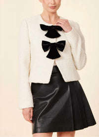 Dolce Cabo - Boucle Bow Jacket