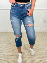 Risen - Kaia High-rise Capris Jean