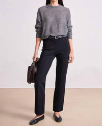 Apiece Apart - Straight Pull On Zipper Pant