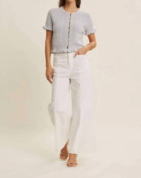 In February - Women's Bristol Stretch Wide Leg Pants