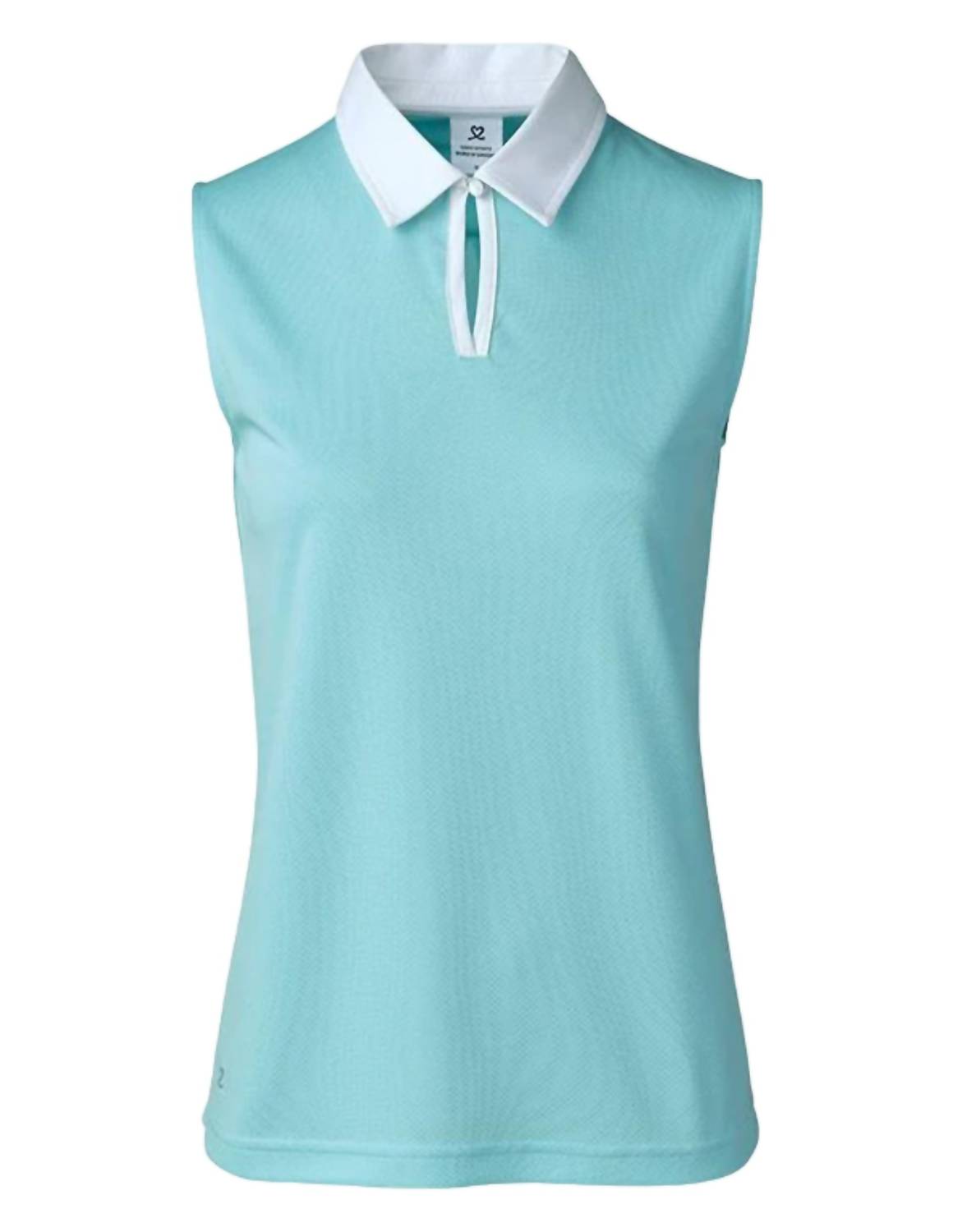 STACIA SLEEVELESS POLO SHIRT