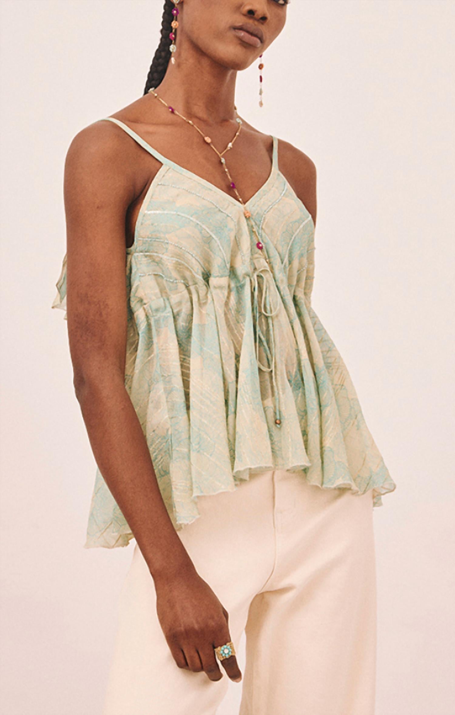 Mint Exclusives - Kona Flutter Top