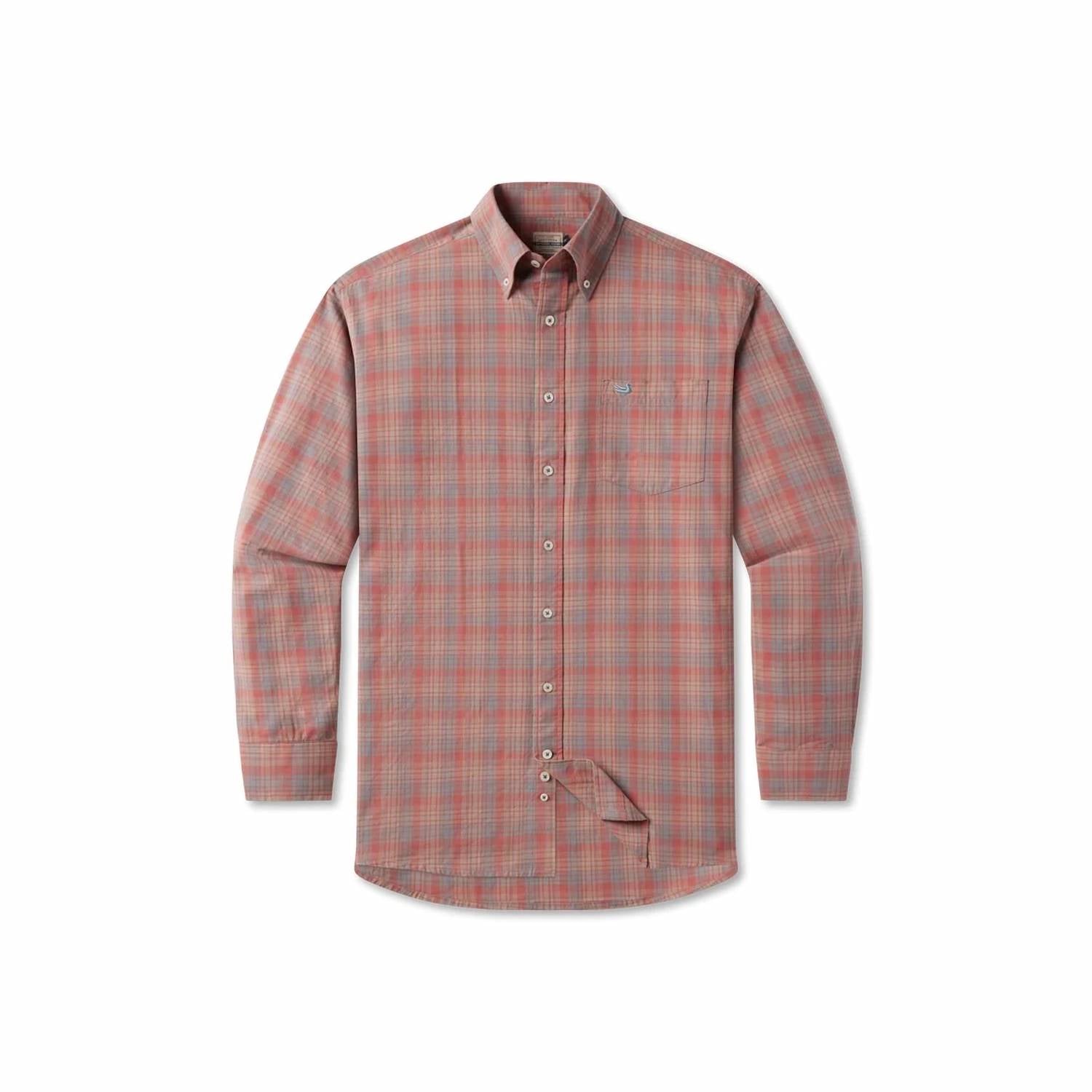 Southern Marsh - Holly Ridge Washed Long Sleeve Dress Shirt