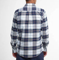 Barbour Kyeloch Tartan Shirt in riverstone - men's shirt - detail view