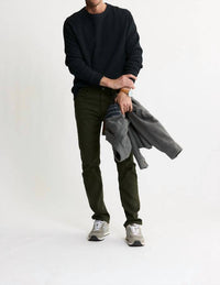 Jachs New York - Doubleface Mesh Crewneck Pullover Sweater
