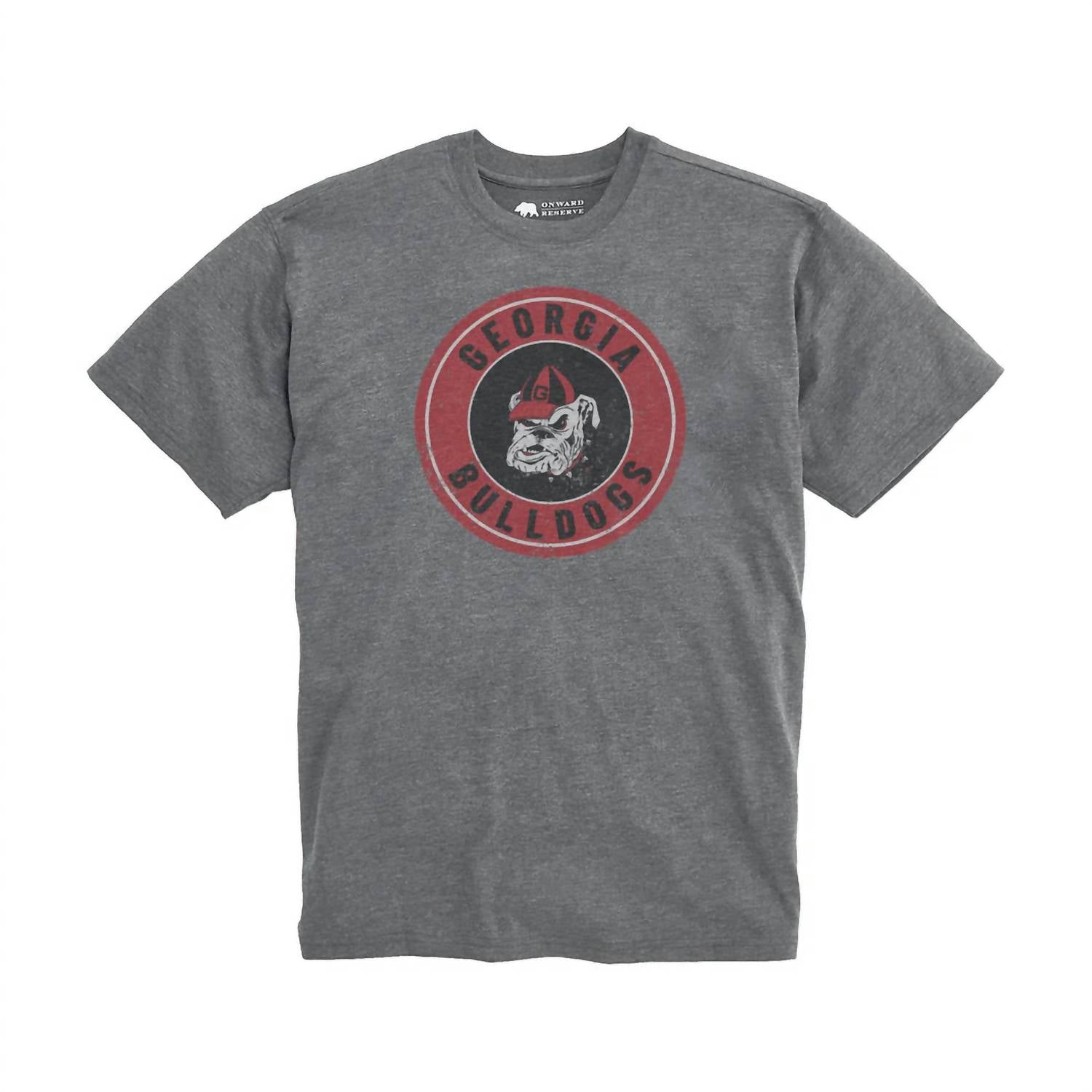 Onward Reserve - Unisex Georgia Bulldogs Vintage Wash Tee