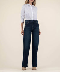 KUT FROM THE KLOTH Sienna High Rise Wide Leg Jeans in feelings - women's jeans