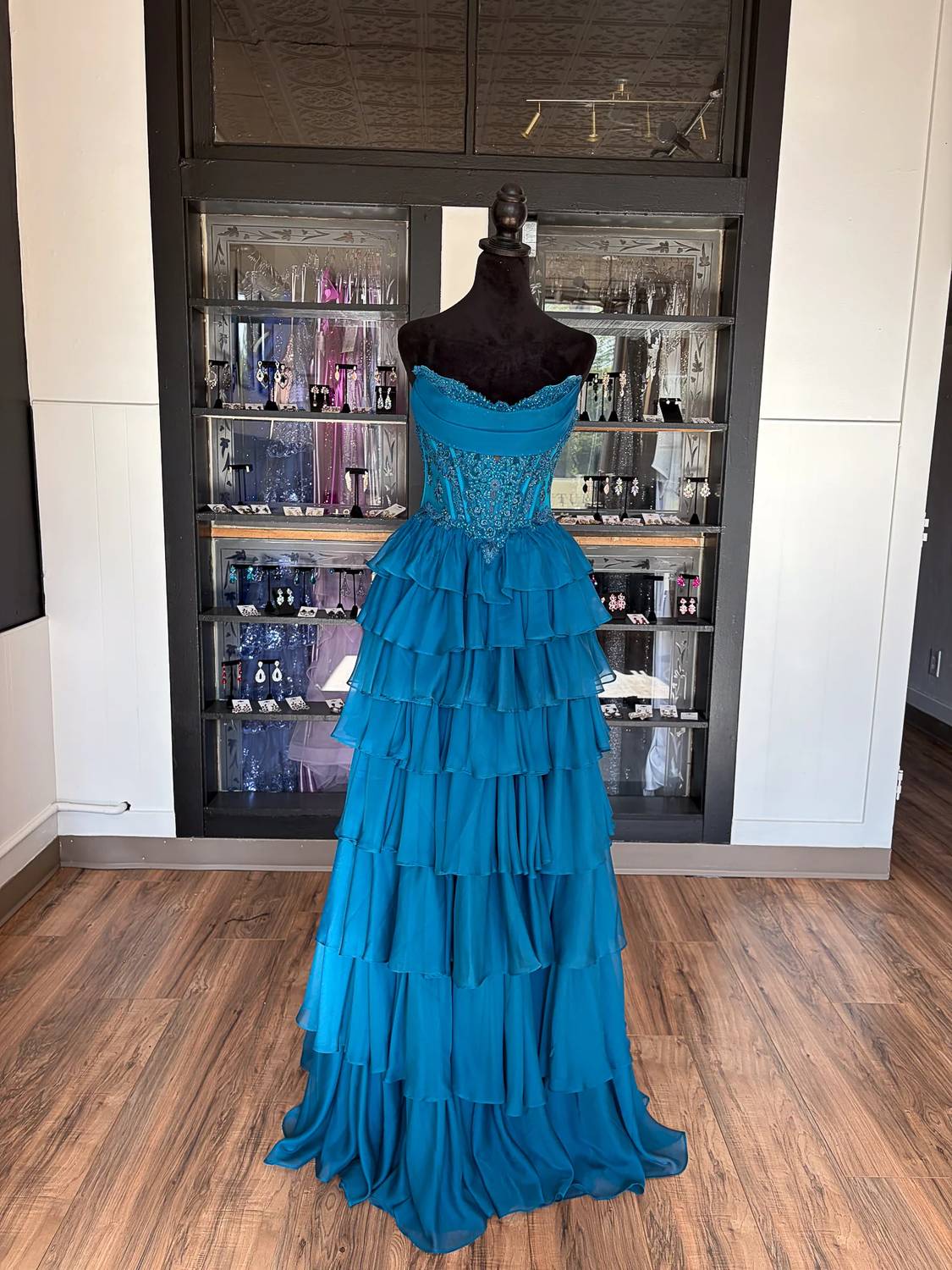 Sherri Hill - Women's Strapless Fit-And-Flare Dress