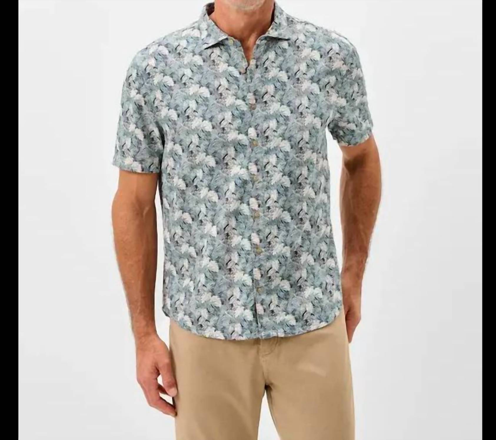 Johnnie-O - Men's Short Sleeve Button Up Shirt