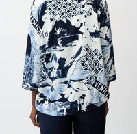 Joseph Ribkoff - Floral V-neck Pullover Top