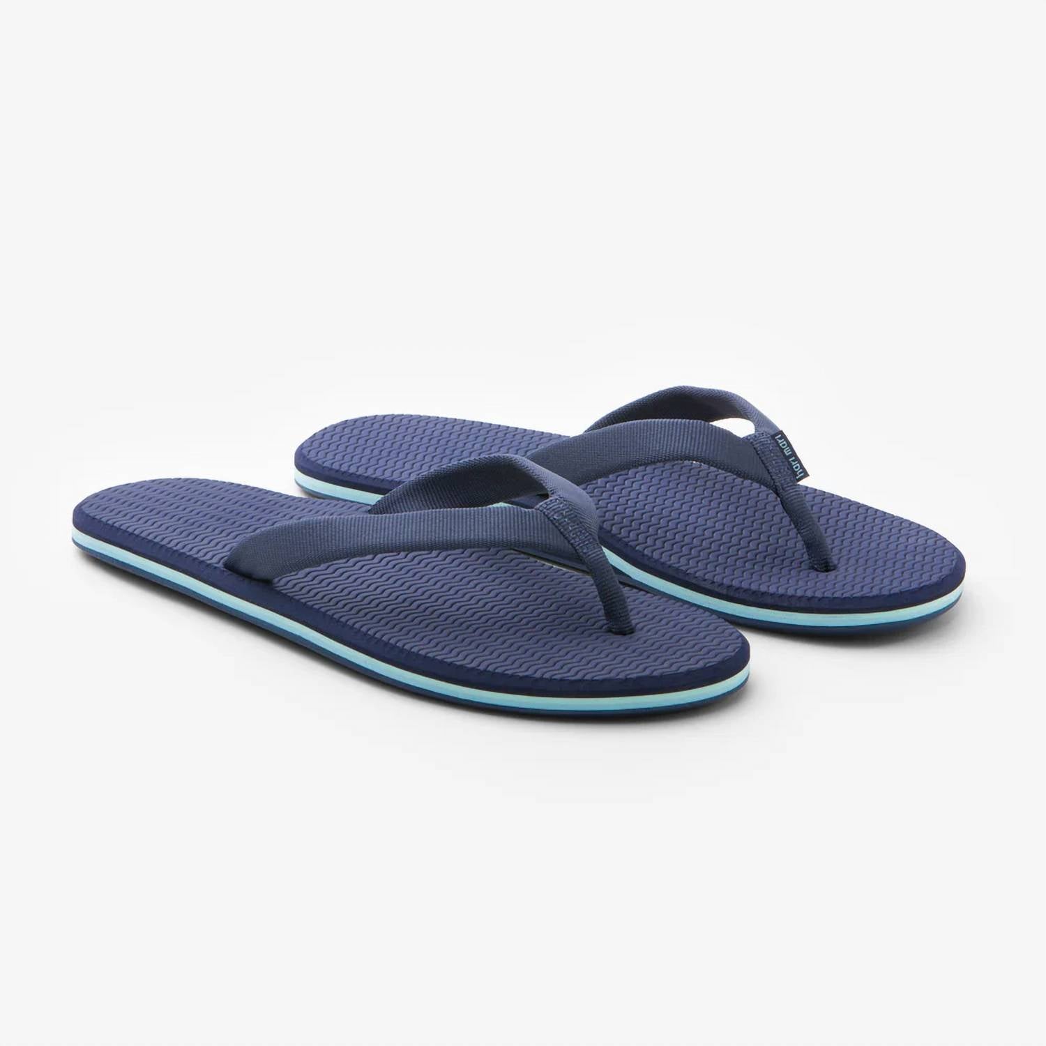 hari mari Women's Dunes Flip Flops in navy 1 - women's shoe - detail view