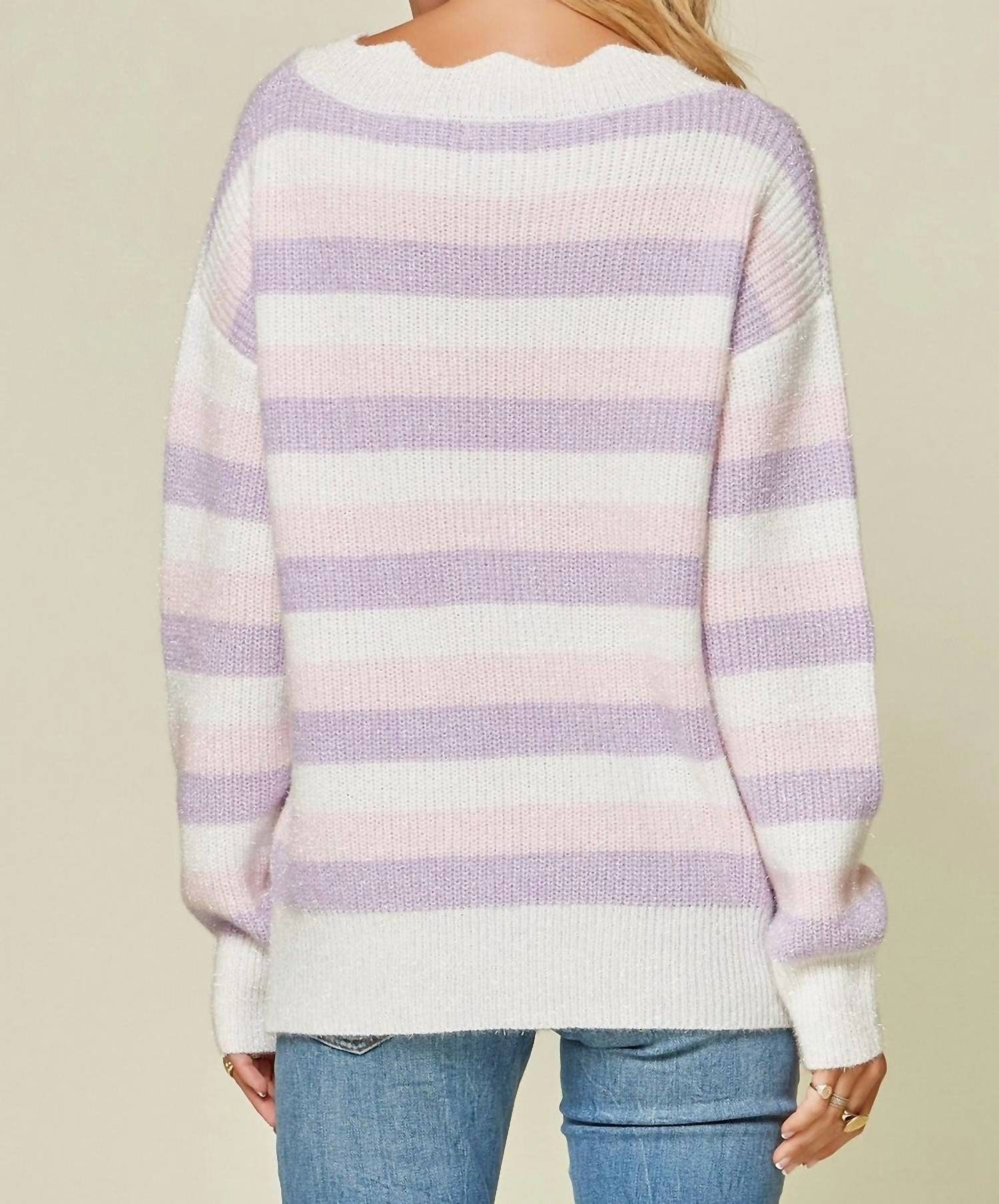 Andree By Unit - All Over Striped Sweater