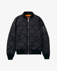 Schott N.Y.C. - Men's Quilted Ripstop Nylon Ma-1 Jacket