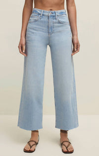Z Supply - Nova Crop High Rise Wide Leg Jeans