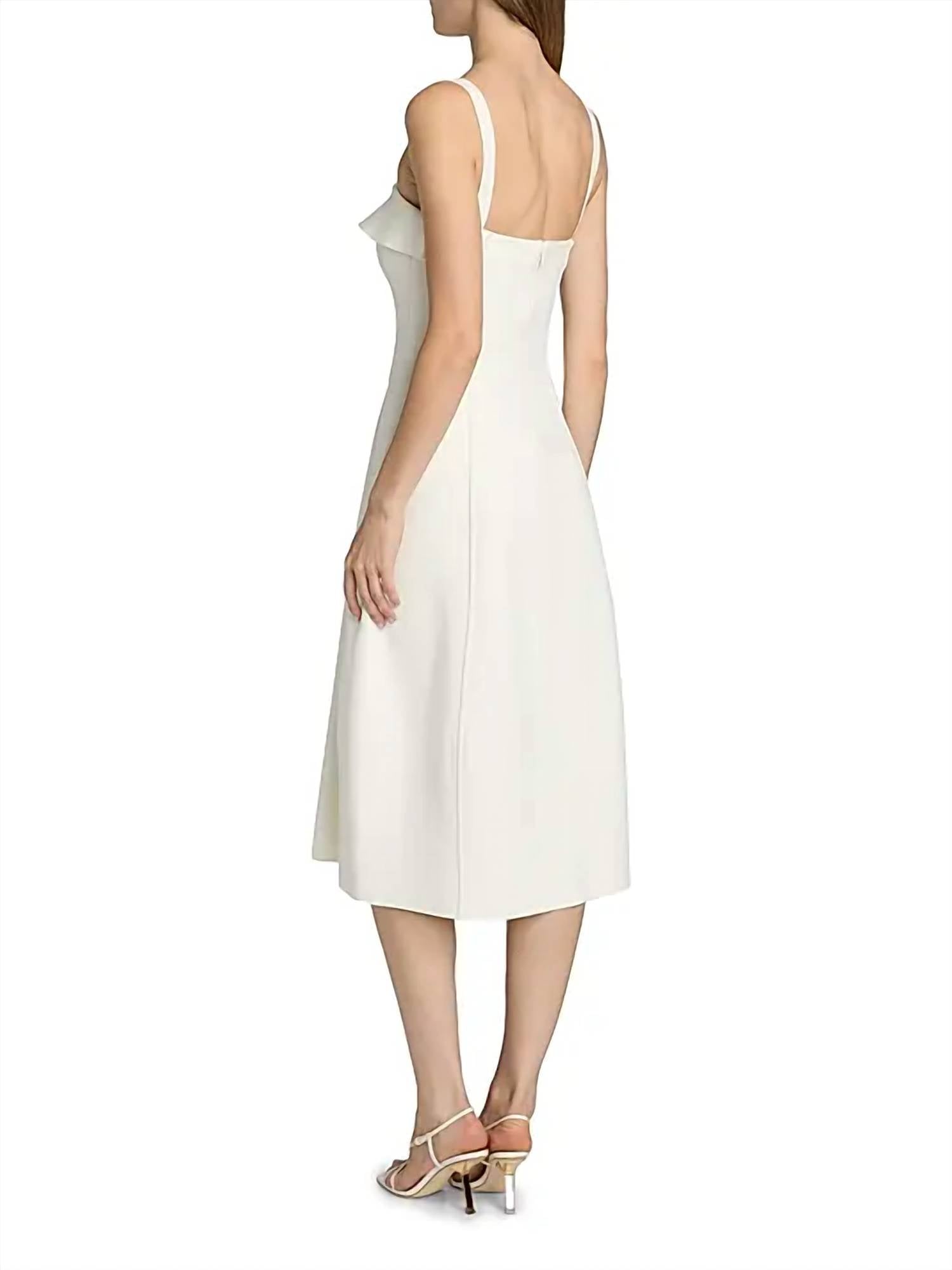 Proenza Schouler - Blanca Compact Ruffle Dress