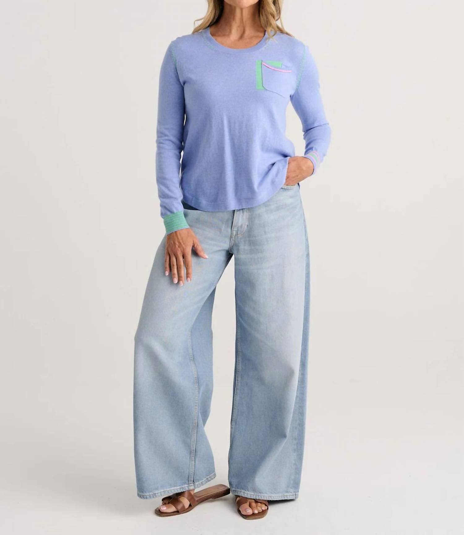 Zaket & Plover - Pullover Round Bottom Sweater