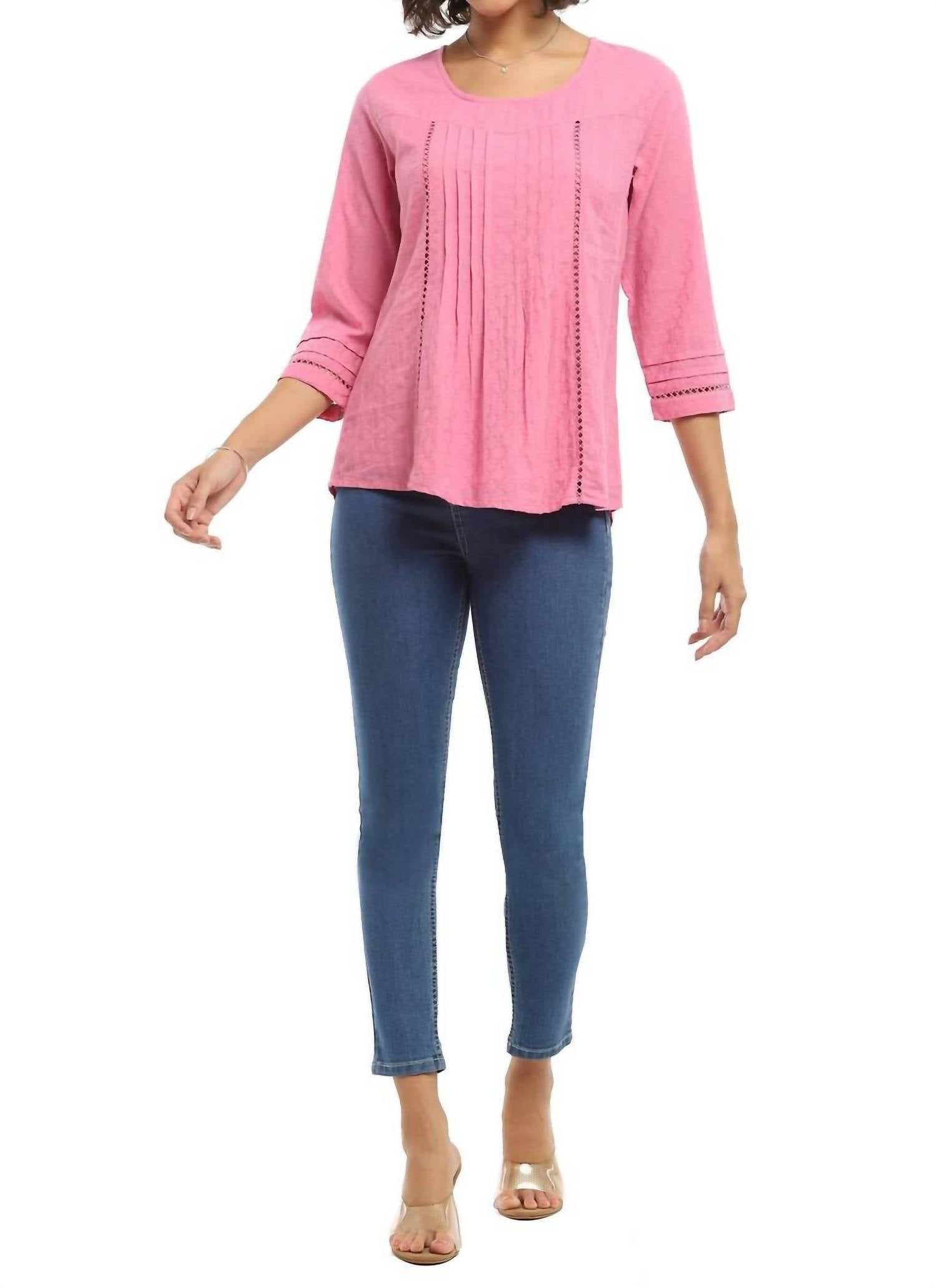 Parsley & Sage - Pauline Scoop Neck Top
