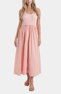 Karina Grimaldi - Ray Knit Combo Dress