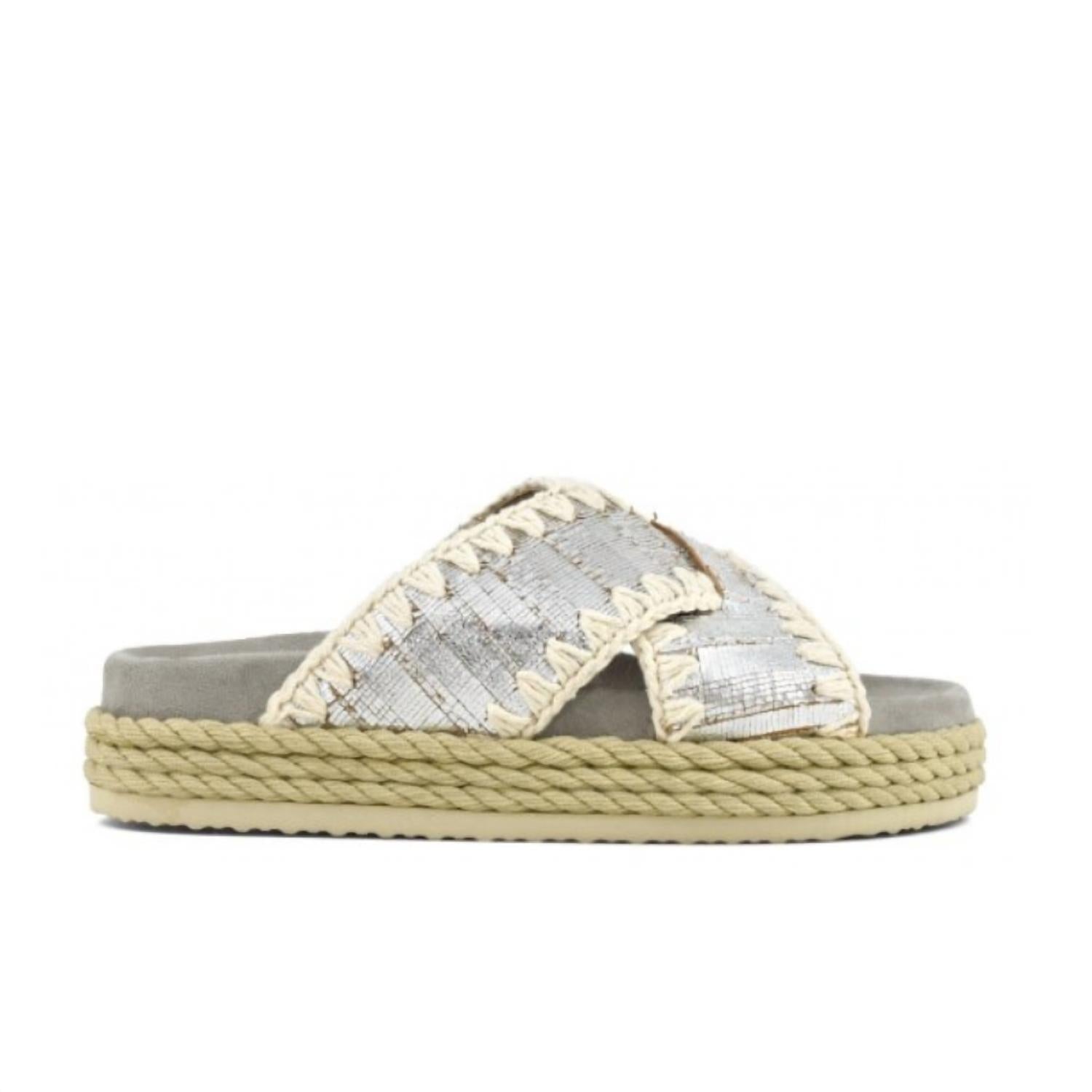 Mou - Women's Rio Rope Slide Sandal