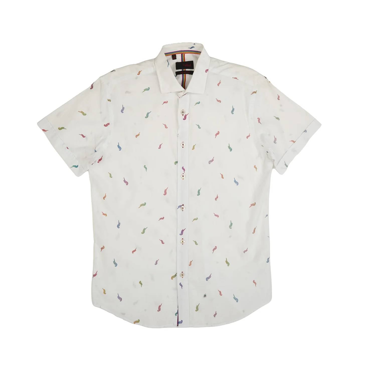 Eight X - Parrot Punch Foil Short Sleeve Shirt