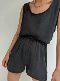 Na Nin - Women's Marni Waffled Cotton Tank Top