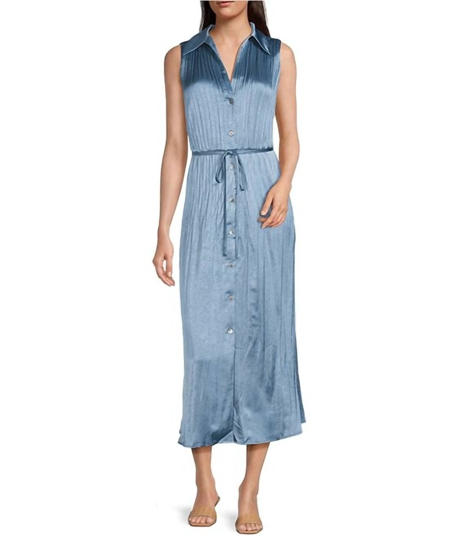 Current Air - Sleveless Pleated Dress