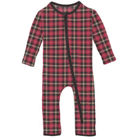 Kickee - Kids' Print Coverall with 2 Way Zipper