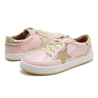 Oldsoles - Girl's Platinum Runner Low Top Sneaker