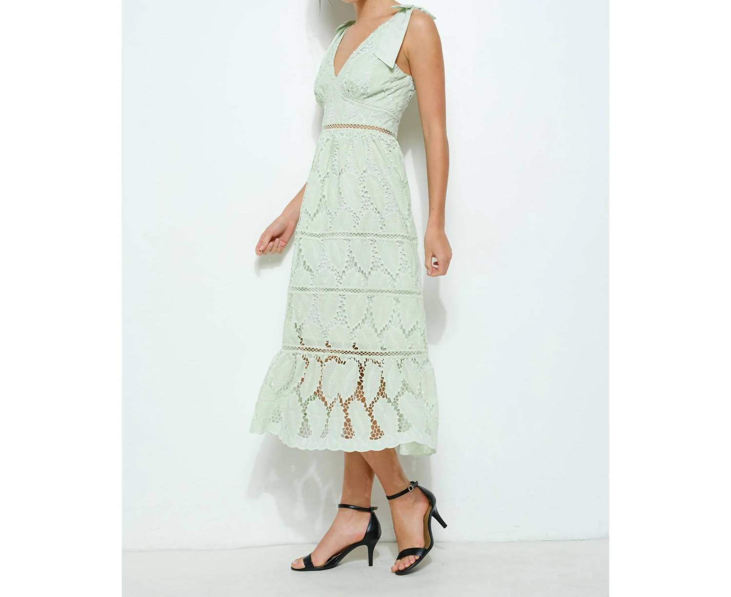 Ina Fashion - Willow Lace Midi Dress