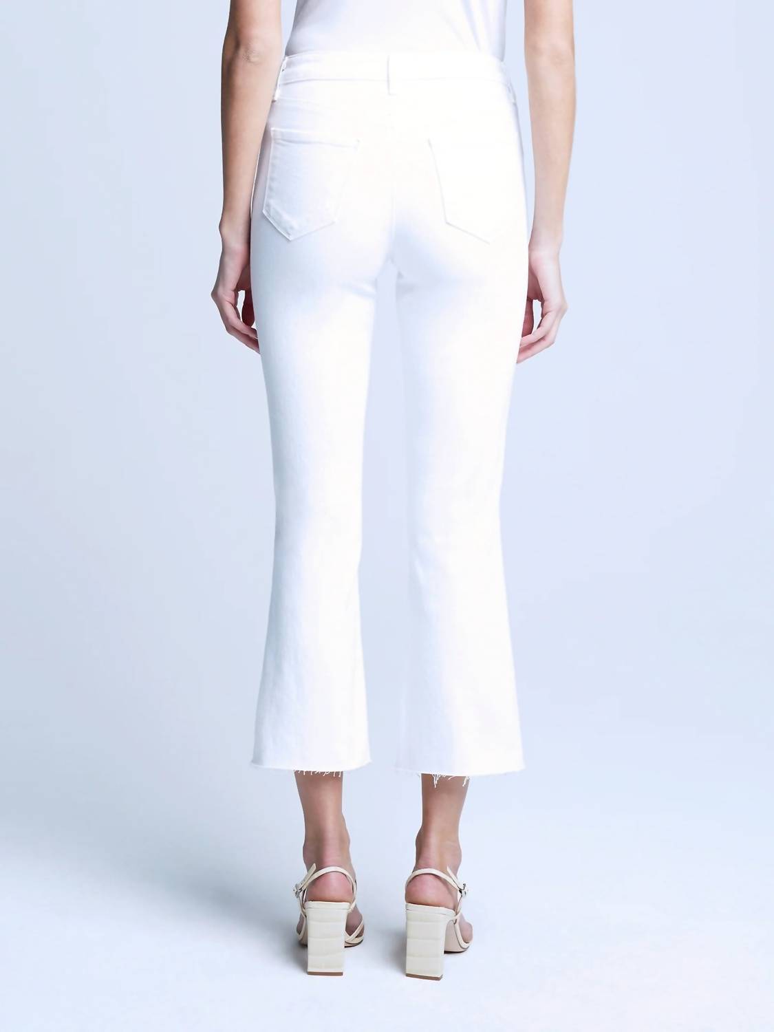 L'Agence - Kendra Crop Flare Jeans