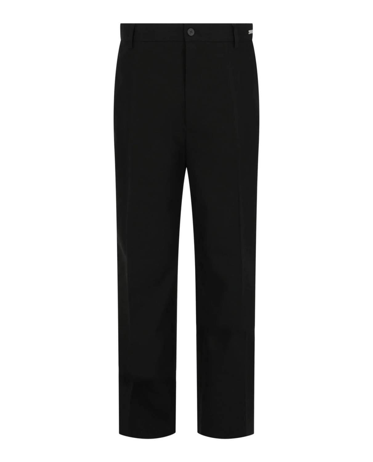Salvatore Ferragamo - Men's Flared Cotton Chino Trousers